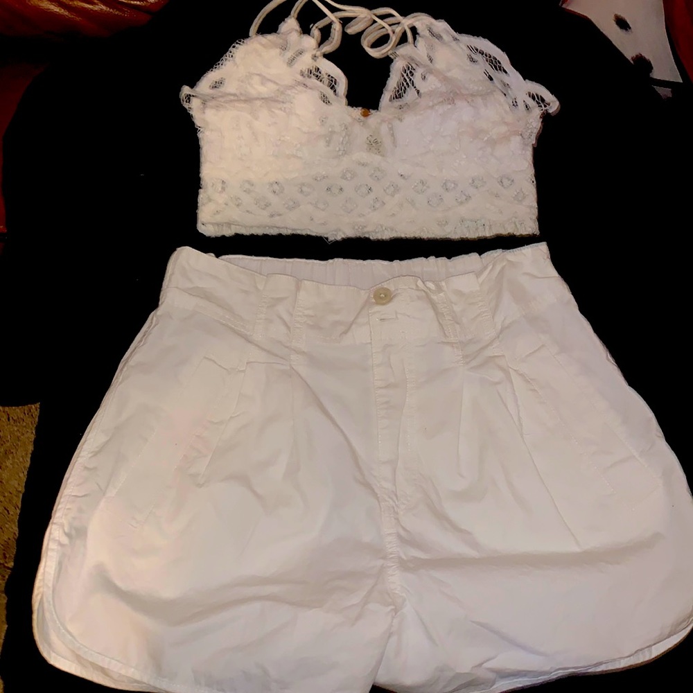 Top with shorts set